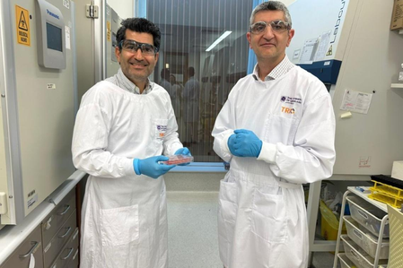 Australian scientists grow world’s 1st living skin with blood supply in lab