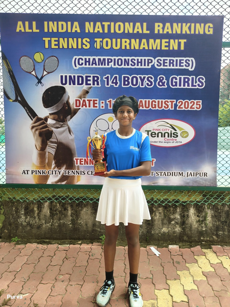 Adani Sportsline’s Harsha Deshpande wins maiden U-14 Girls Singles title at All India Ranking Series