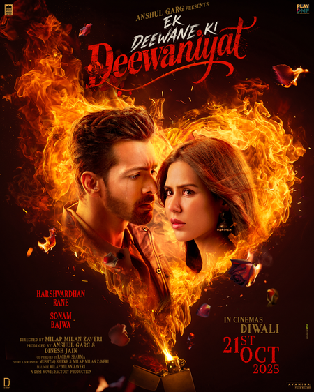 Harshvardhan Rane’s ‘Ek Deewane Ki Deewaniyat’ to now release on October 21 Harshvardhan Rane’s ‘Ek Deewane Ki Deewaniyat’ to now release on October 21