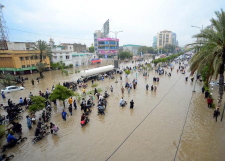 Pakistan's Sindh struggles with power cuts, waterlogging as heavy rainfall continues Pakistan's Sindh struggles with power cuts, waterlogging as heavy rainfall continues