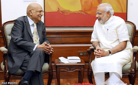 'Deeply saddened', PM Modi condoles demise of Swaraj Paul 'Deeply saddened', PM Modi condoles demise of Swaraj Paul