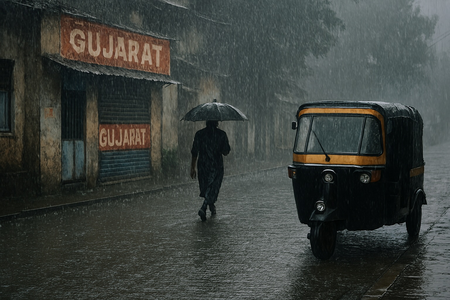 Widespread rain lashes Gujarat, dams near capacity