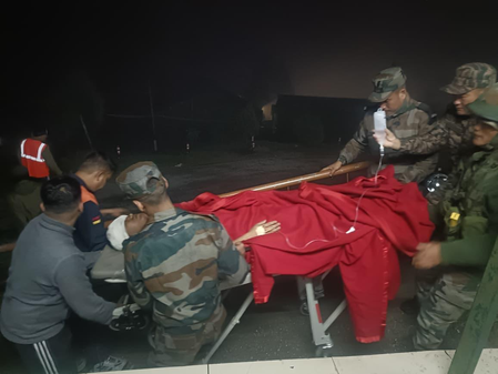 Army rescues injured policeman in Arunachal Pradesh