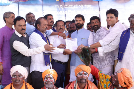 Internal reservation: K'taka BJP supports nomadic communities' protest