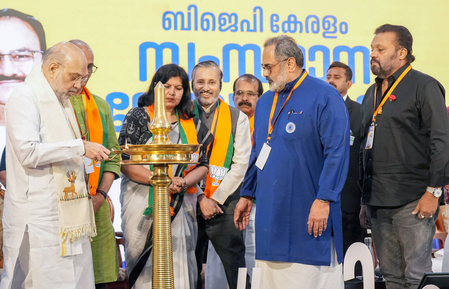 HM Amit Shah slams Kerala govt over ‘corruption’ and ‘weak’ governance