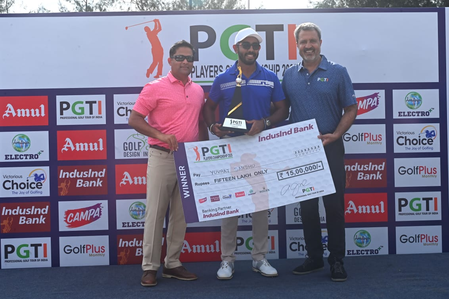 Golf: Yuvraj Sandhu prevails over Udayan Mane in marathon playoff for back-to-back wins Golf: Yuvraj Sandhu prevails over Udayan Mane in marathon playoff for back-to-back wins