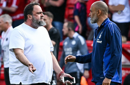 'Our relationship was built on trust, but it has changed': Nuno admits rift with Forest owner Marinakis 'Our relationship was built on trust, but it has changed': Nuno admits rift with Forest owner Marinakis