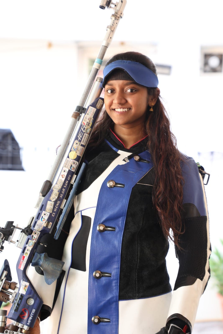 Ela wins women’s air rifle gold, her second in Asian Championships Ela wins women’s air rifle gold, her second in Asian Championships