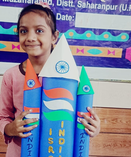 नेशनल स्पेस डे : 1.32 लाख परिषदीय विद्यालयों के 1.48 करोड़ बच्चों को अंतरिक्ष की जानकारी मिली