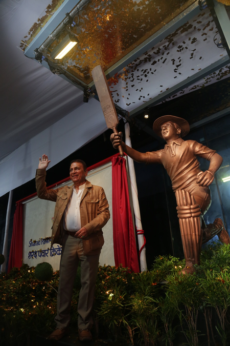 MCA inaugurates Sharad Pawar Cricket Museum at Wankhede Stadium MCA inaugurates Sharad Pawar Cricket Museum at Wankhede Stadium