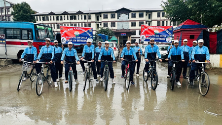 Over 10,000 State Police Forces join Fit India Sundays on Cycle nationwide rally Over 10,000 State Police Forces join Fit India Sundays on Cycle nationwide rally