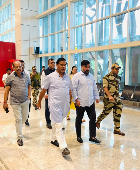 Bad weather in Guwahati: Assam CM’s flight among 5 planes makes emergency landing at Agartala airport