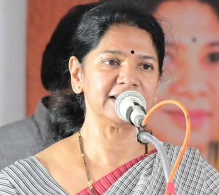Kanimozhi hits out at former Union Minister's 'Hanuman on Moon' remark
