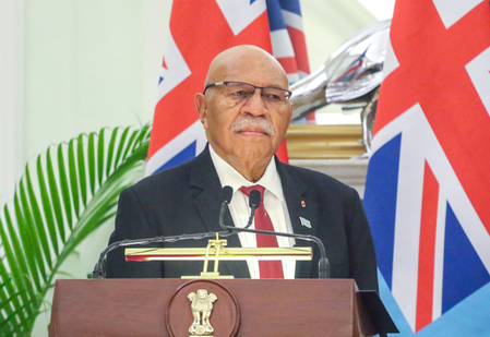 Fijian PM calls for unity, peace, progress as Fiji marks 55 years of independence Fijian PM calls for unity, peace, progress as Fiji marks 55 years of independence