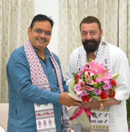 राजस्थान के सीएम भजनलाल शर्मा से मिले संजय दत्त, बोले- आपके सपनों की दिशा में करेंगे काम