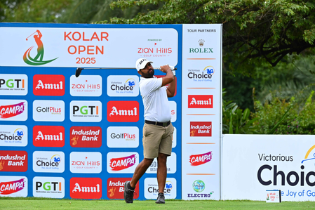 Kolar Open 2025: Honey Baisoya sets the mark at four-under on opening day