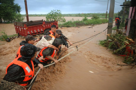 Jammu flood: Tawi water level recedes, historic Madhopur bridge damaged