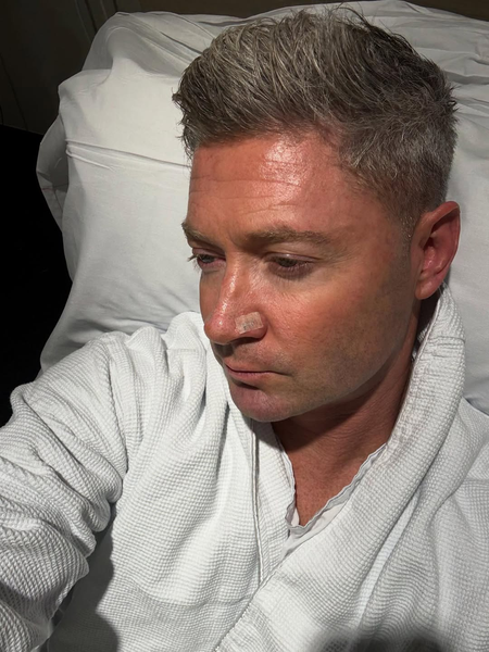 Check-ups and early detection is key: Michael Clarke's 'friendly reminder' to fans after another skin cancer surgery