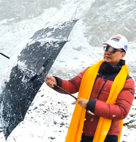 'Snowfall in summer!' Kiren Rijiju shares stunning Ladakh experience 'Snowfall in summer!' Kiren Rijiju shares stunning Ladakh experience