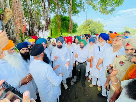 Punjab floods: Farmlands under water, thousands displaced, says Cong leader Punjab floods: Farmlands under water, thousands displaced, says Cong leader