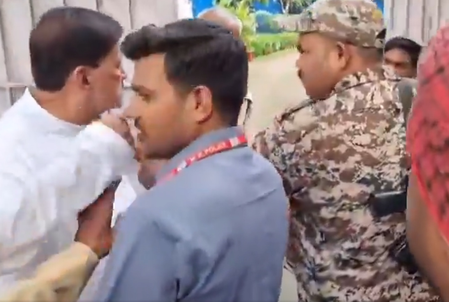 BJP MLA calls Bhind Collector a 'thief' after officer says he won’t allow ‘sand to be stolen’ (Lead)