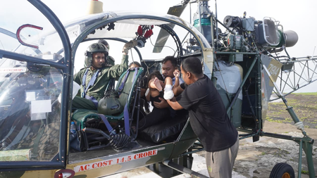 Assam Rifles extends aid to injured girl and snake-bite victim in Manipur Assam Rifles extends aid to injured girl and snake-bite victim in Manipur