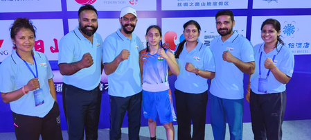 Indian boxers secure 26 medals after day 3 at Belt and Road Youth Boxing Gala Indian boxers secure 26 medals after day 3 at Belt and Road Youth Boxing Gala