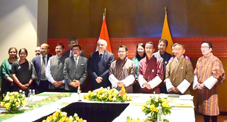 India, Bhutan ink pact to strengthen agricultural ties India, Bhutan ink pact to strengthen agricultural ties