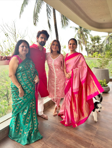Nia Sharma visits Ravi Dubey’s new sea-facing luxurious apartment on Ganesh Chaturthi Nia Sharma visits Ravi Dubey’s new sea-facing luxurious apartment on Ganesh Chaturthi