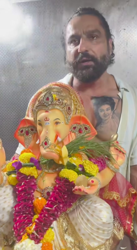 Parag Tyagi misses late wife Shefali Jariwala as Bappa visits their home this year Parag Tyagi misses late wife Shefali Jariwala as Bappa visits their home this year