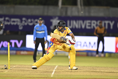 Mangaluru Dragons crowned champions of Maharaja Trophy KSCA T20, overcome Hubli Tigers in rain-hit final Mangaluru Dragons crowned champions of Maharaja Trophy KSCA T20, overcome Hubli Tigers in rain-hit final