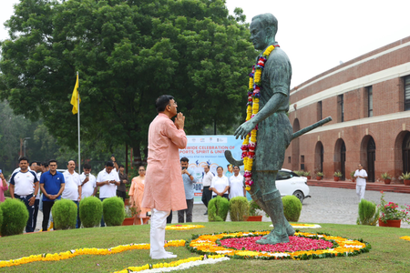 Committed to making India global hub for sporting excellence: PM Modi extends greetings on National Sports Day