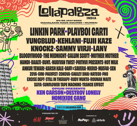 Linkin Park, Playboi Carti to perform at Lollapalooza India with Yungblud, Khelani