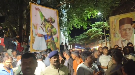 Cutout of Shivaji killing Afzal Khan removed in Karnataka over law and order concern