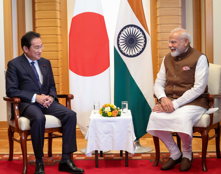 PM Modi and Kishida review progress in India-Japan ties