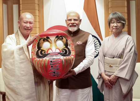 Daruma doll: PM Modi receives 'unique' gift during Japan visit 
