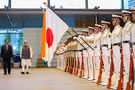 India and Japan committed to peaceful and prosperous Indo-Pacific: PM Modi India and Japan committed to peaceful and prosperous Indo-Pacific: PM Modi