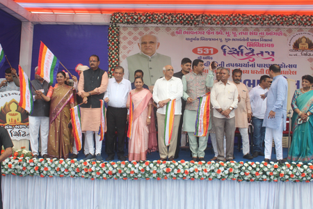 Gujarat CM flags off grand procession during ‘Siddhi Tap Parna Mahotsav’ in Bhavnagar