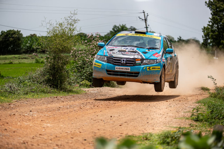 Adith KC and Harish KN pair take lead in Dakshin Dare after Day 2 Adith KC and Harish KN pair take lead in Dakshin Dare after Day 2