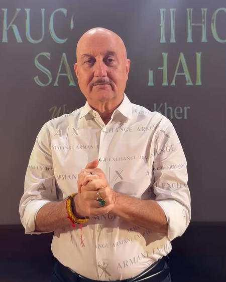 Anupam Kher returns with his one-man show 'Kuch Bhi Ho Sakta Hai' after 2 years