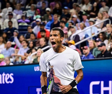 US Open: Auger-Aliassime upsets Zverev, Sinner escapes Shapovalov