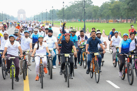 साइक्लिंग से फिटनेस और आत्मनिर्भरता का संदेश, देशभर में चला संडे ऑन साइकिल अभियान साइक्लिंग से फिटनेस और आत्मनिर्भरता का संदेश, देशभर में चला संडे ऑन साइकिल अभियान