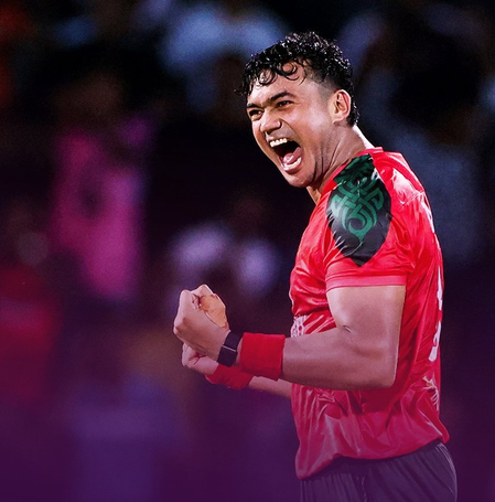 अपने प्रदर्शन से खुश, लेकिन अभी लंबा रास्ता तय करना बाकी तस्कीन अहमद अपने प्रदर्शन से खुश, लेकिन अभी लंबा रास्ता तय करना बाकी तस्कीन अहमद