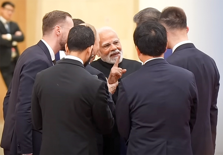 Meeting between PM Modi, Putin and Xi reflected rare display of unity: Report Meeting between PM Modi, Putin and Xi reflected rare display of unity: Report