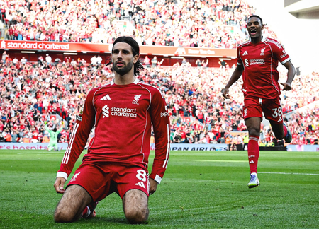 Szoboszlai's stunner seals narrow win for Liverpool over Arsenal Szoboszlai's stunner seals narrow win for Liverpool over Arsenal