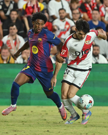 Rayo hold Barcelona in La Liga Rayo hold Barcelona in La Liga