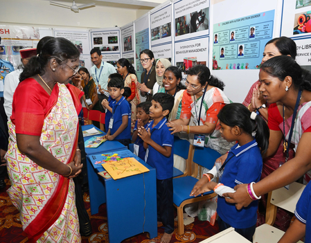 Need to become self-reliant in manufacturing tech for speech and hearing: President Murmu
