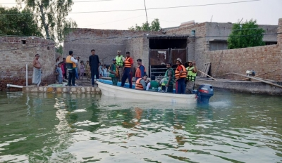 Pakistan: Monsoon rains affect over 2.4 million, submerge thousands of villages in Punjab Pakistan: Monsoon rains affect over 2.4 million, submerge thousands of villages in Punjab