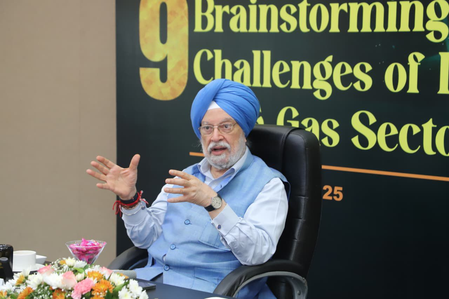 India aims to raise share of gas in energy mix to 15 pc by 2030: Hardeep Puri