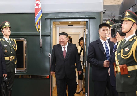 North Korea's Kim arrives in Beijing ahead of military parade North Korea's Kim arrives in Beijing ahead of military parade